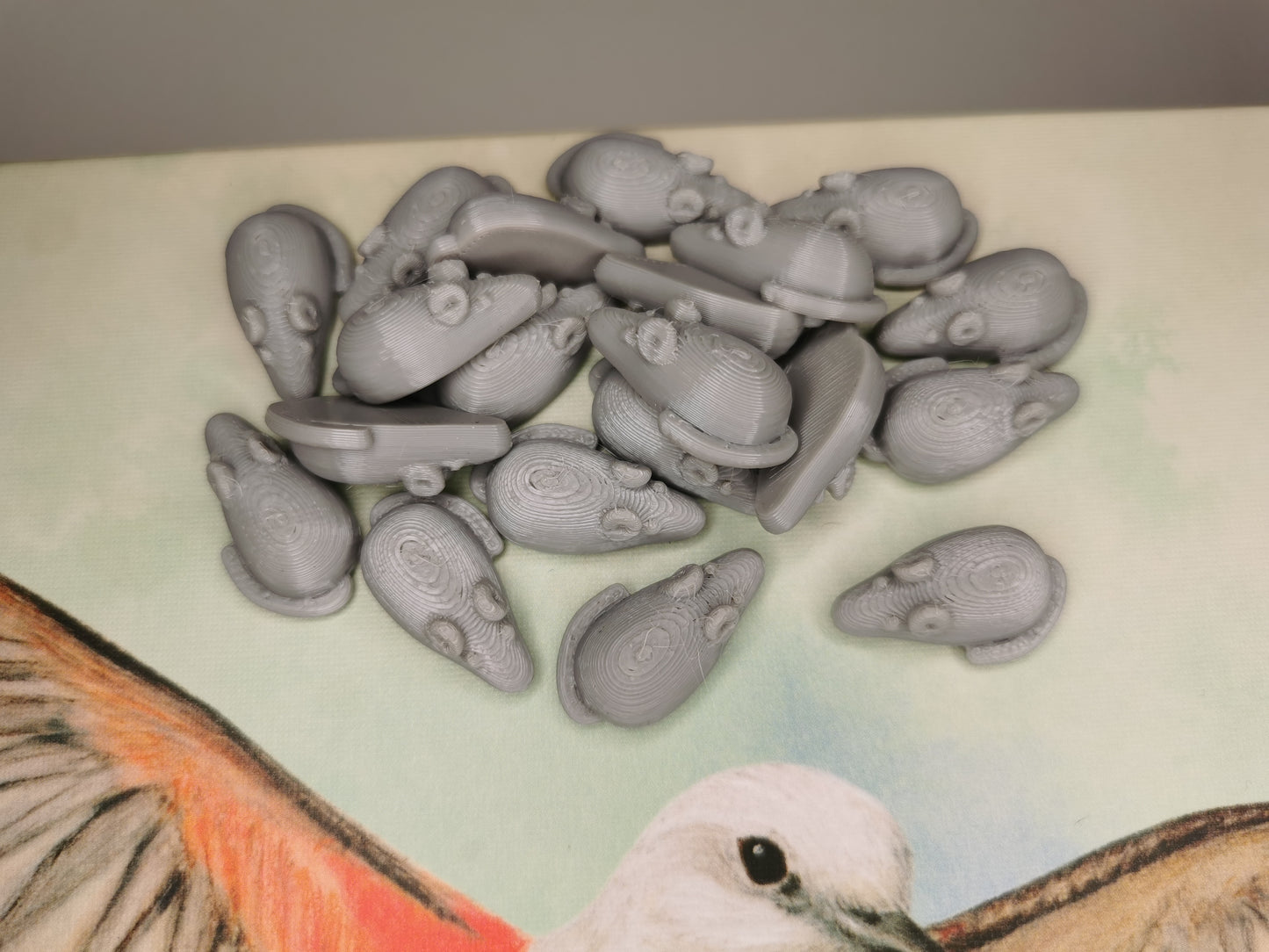 Premium Futter-Token: Ratten, Würmer, Ähren, Fische, Beeren, Nektar