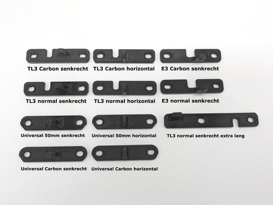 Lampen-Adapter, TL3, E3, Universal