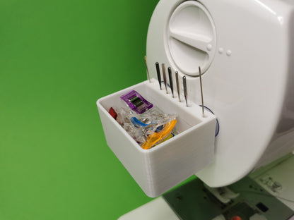 Nähmaschinen-Box mit Saugnäpfen