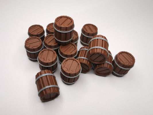 Bierfässer als Ressourcen-Token oder Lootmarker