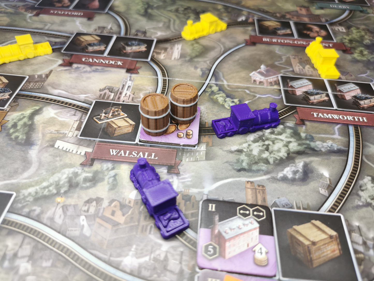 Bierfässer als Ressourcen-Token oder Lootmarker