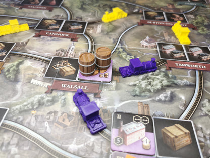 Bierfässer als Ressourcen-Token oder Lootmarker