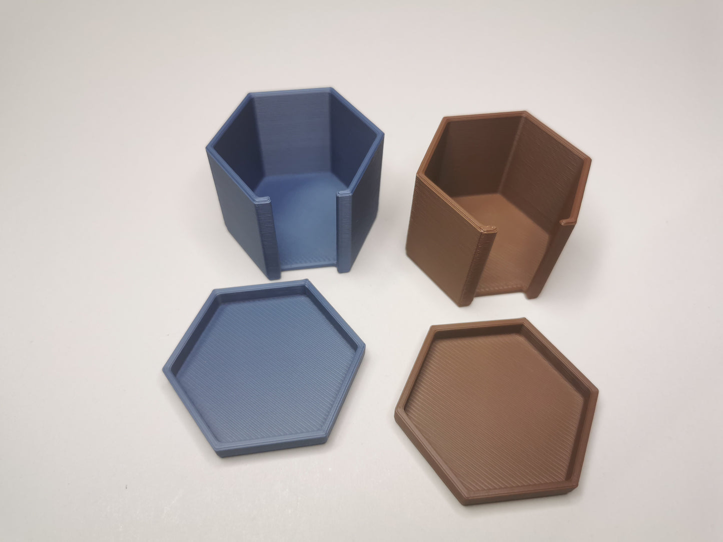 Hexfeld-Box und Aufsteller