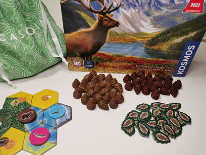 Kiefernzapfen, Pinienzapfen