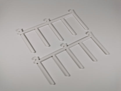 Hakenleisten für Garnrollen und Unterspulen