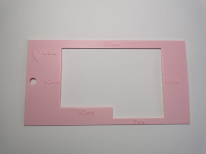 Nähhilfe, Nähschablone