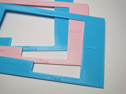 Nähhilfe, Nähschablone