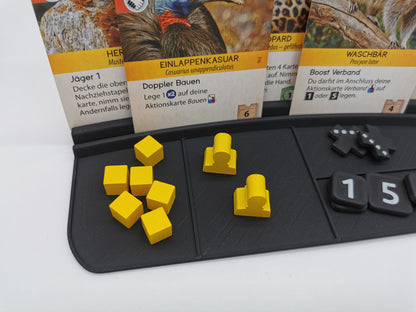 Karten- und Tokenhalter, eckig