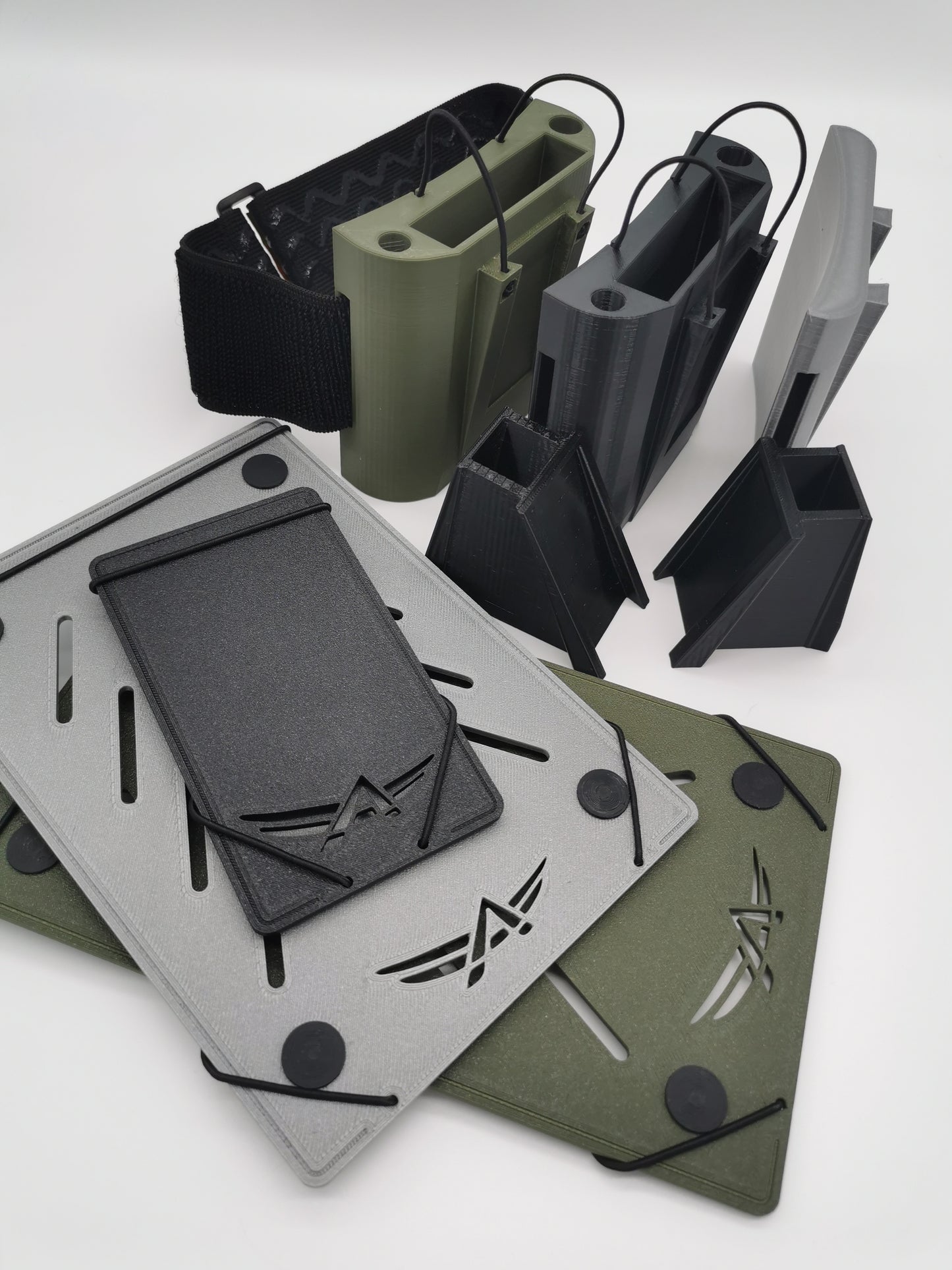 Handy- oder Tablet-Beinhalterung für Piloten - Einzelteile