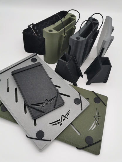 Handy- oder Tablet-Beinhalterung für Piloten - Einzelteile