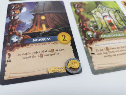 Besetzt-Marker für Grundspiel und Erweiterung "Newleaf"