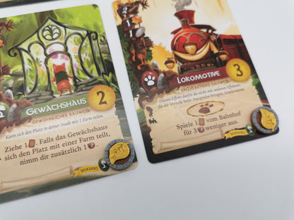 Besetzt-Marker für Grundspiel und Erweiterung "Newleaf"