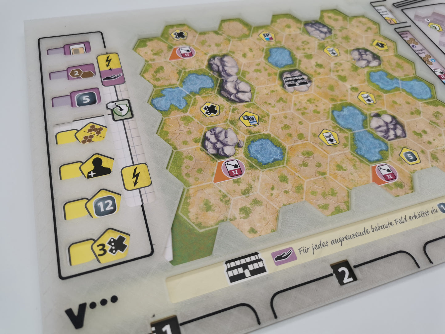 Overlay, Spielerbrett