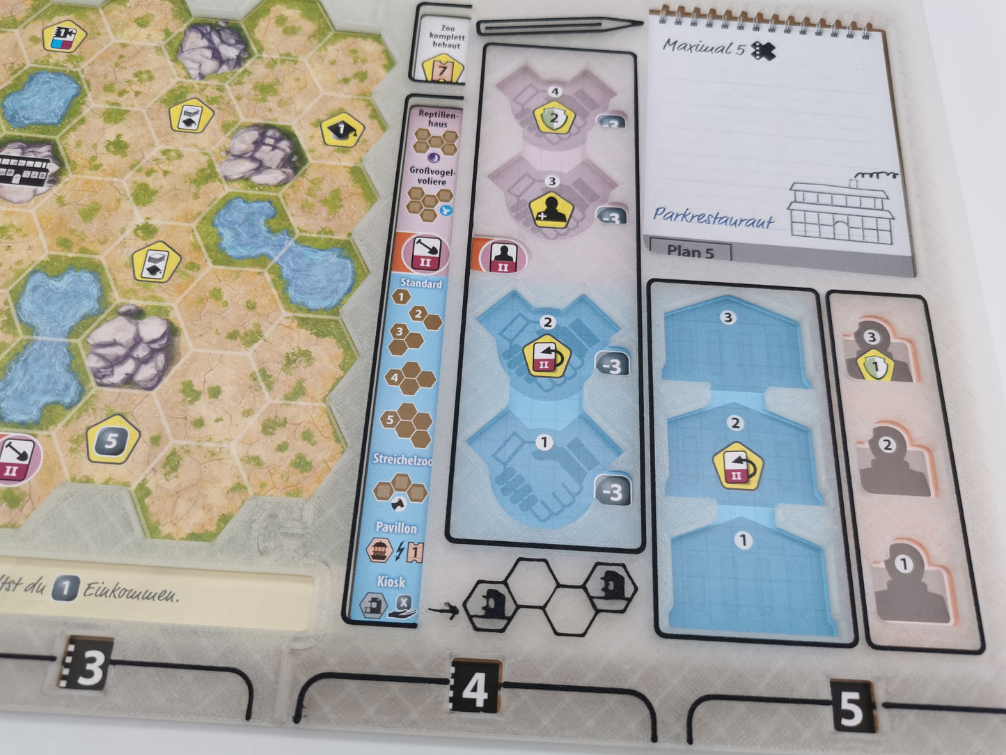 Overlay, Spielerbrett