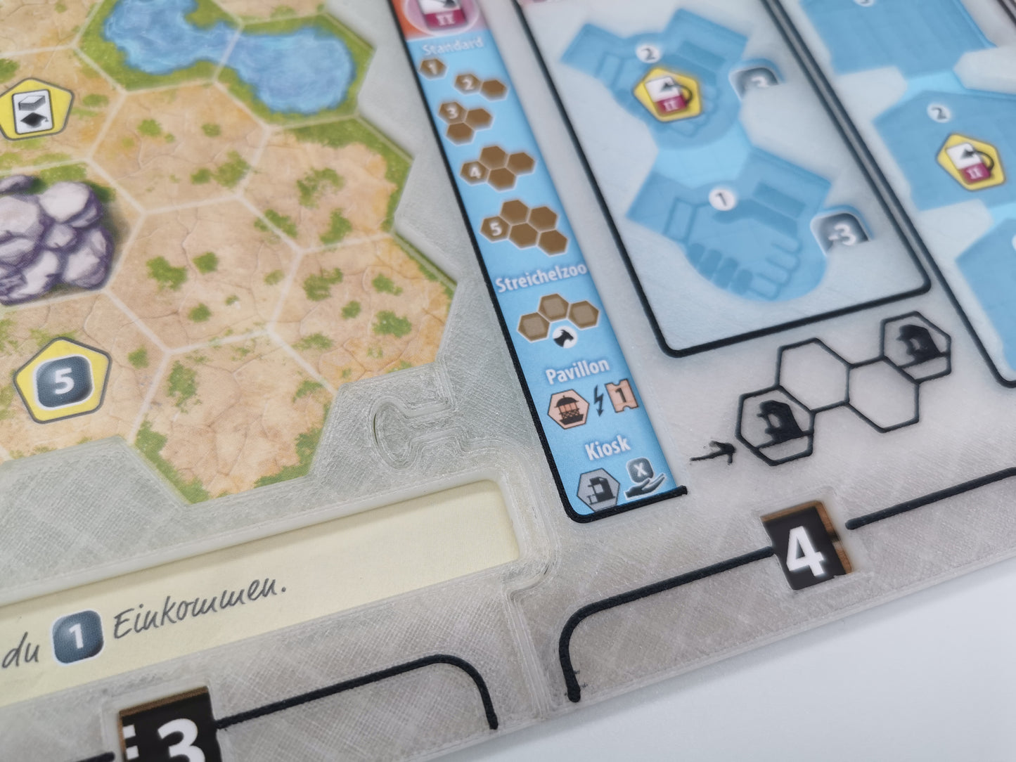 Overlay, Spielerbrett