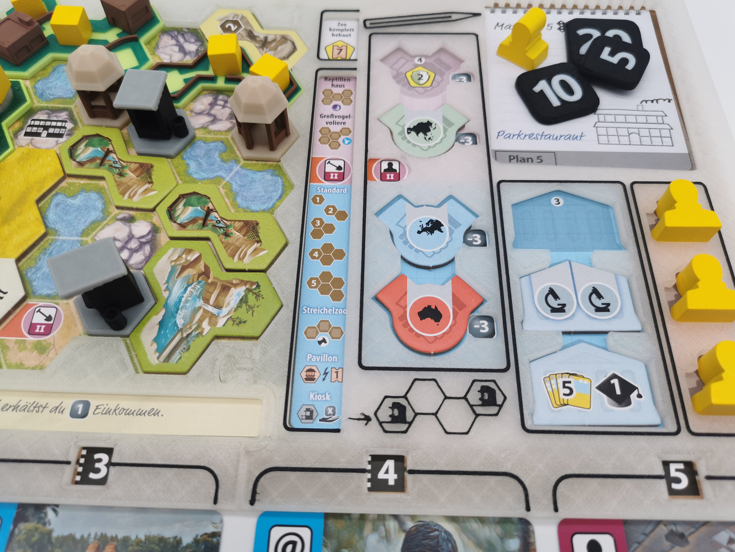 Overlay, Spielerbrett