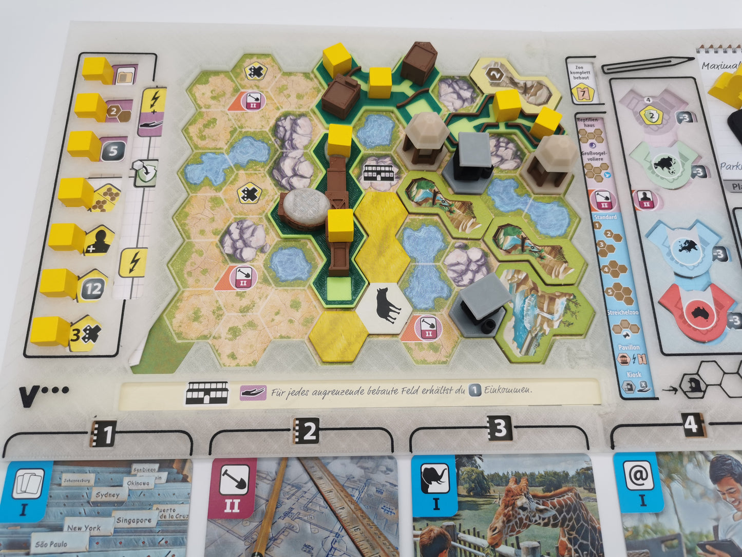 Overlay, Spielerbrett