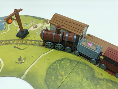 Zug und Bahnhof für Erweiterung "Newleaf"