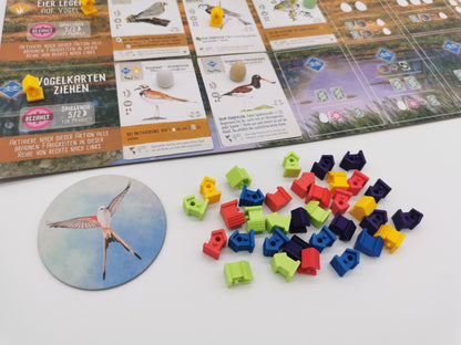 Vogelhaus-Spielsteine, Cubes