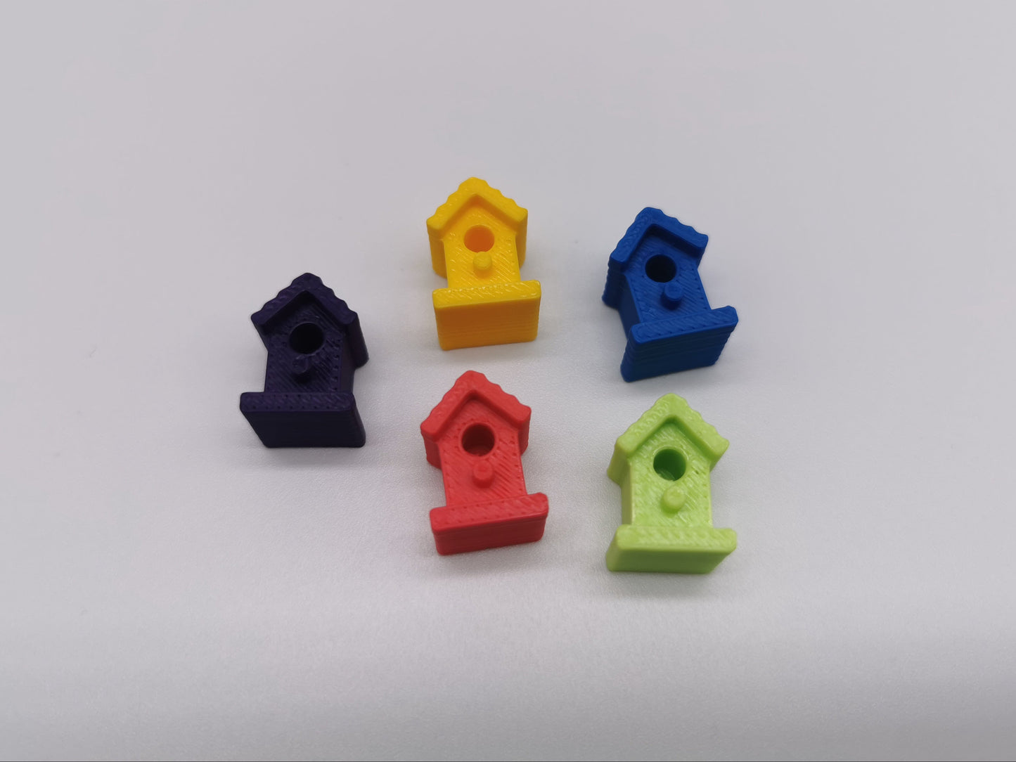 Vogelhaus-Spielsteine, Cubes