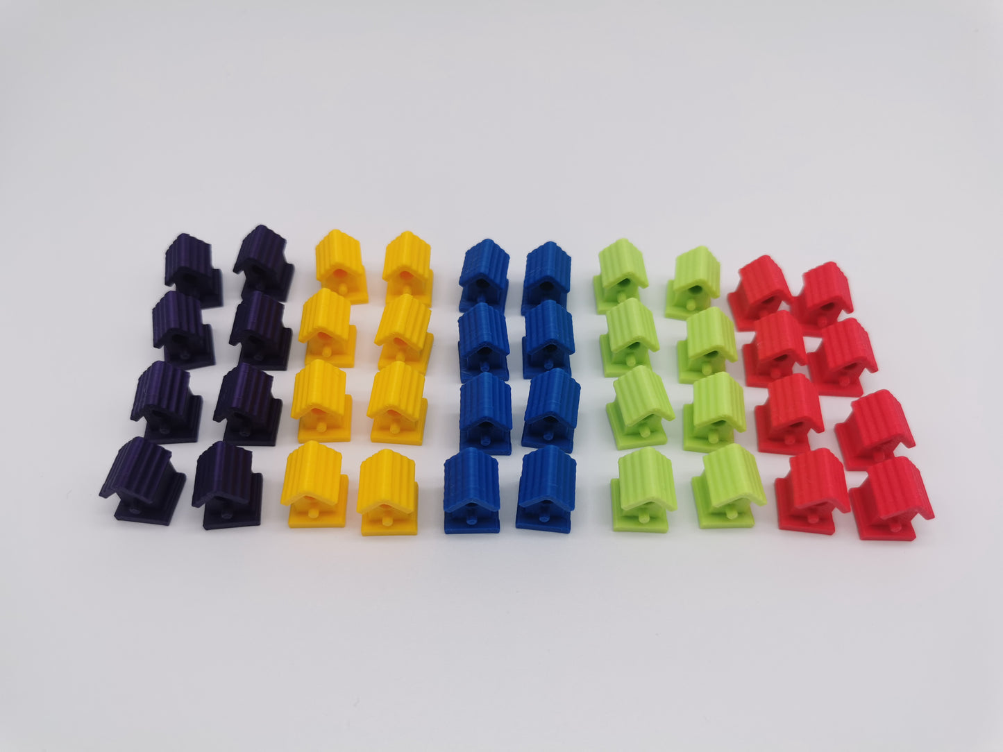 Vogelhaus-Spielsteine, Cubes