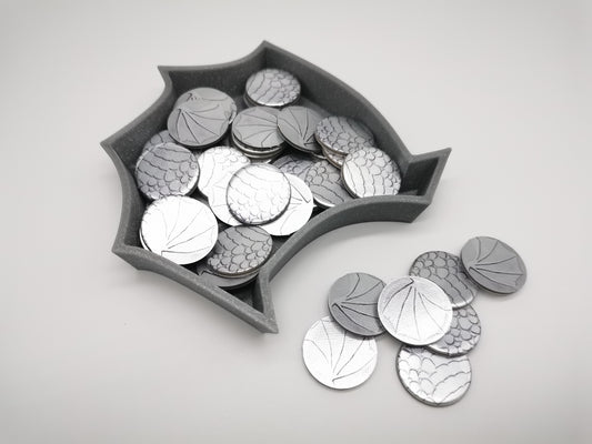 Flügelschale für Münzen