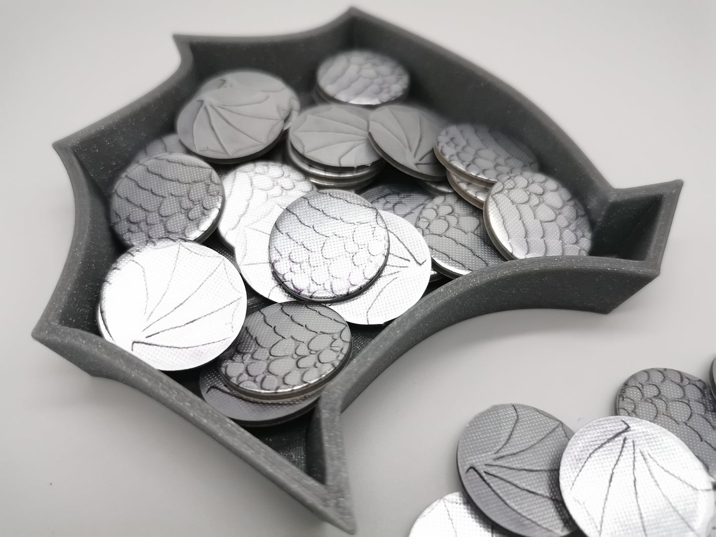 Flügelschale für Münzen