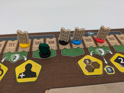 Deluxe Zählsteine-Set: Wappen, Tickets und Hüte