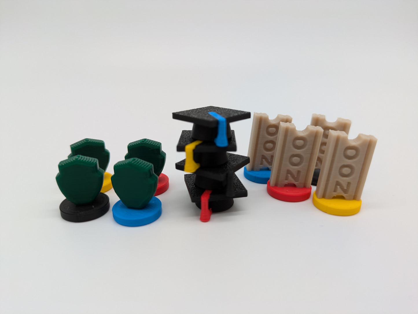 Deluxe Zählsteine-Set: Wappen, Tickets und Hüte