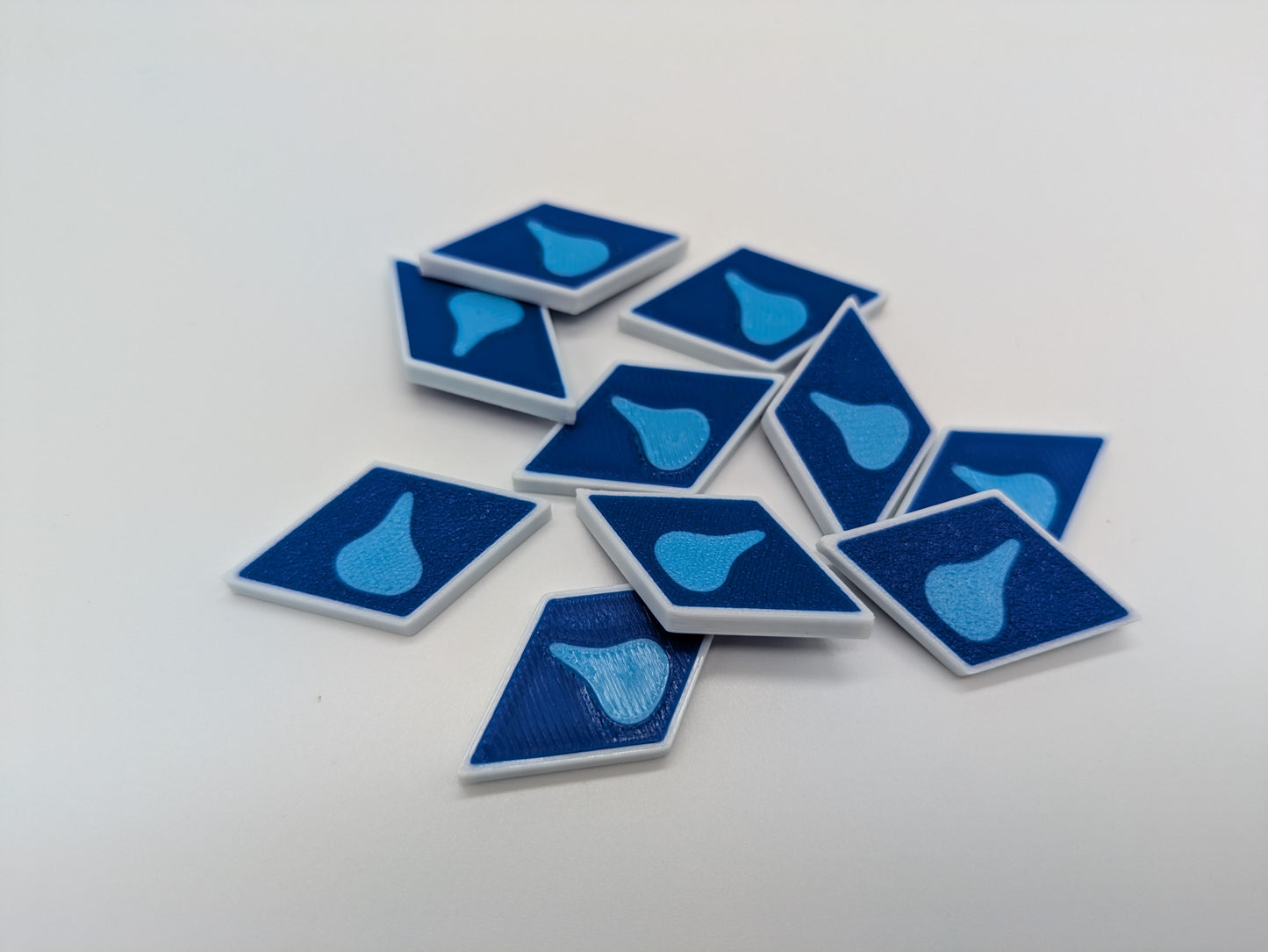 Felsen-Token und Wasser-Token