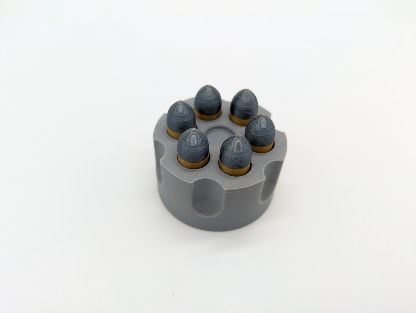 Munitions-Marker, Revolver, Patronen und Revolvertrommel