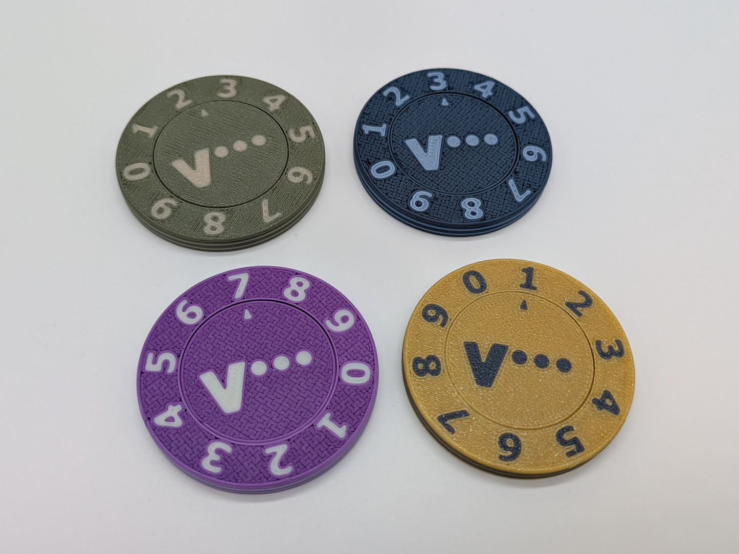 Lebenspunktezähler, Life Counter, 0-9