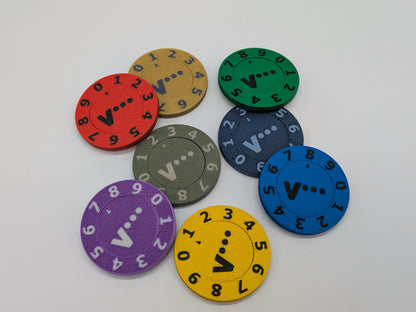 Lebenspunktezähler, Life Counter, 0-9