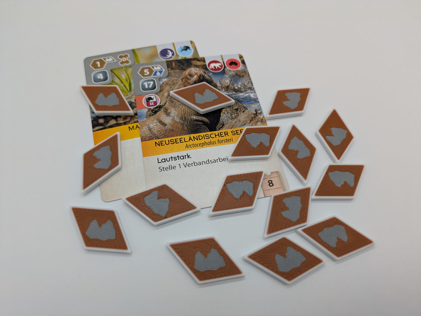 Felsen-Token und Wasser-Token