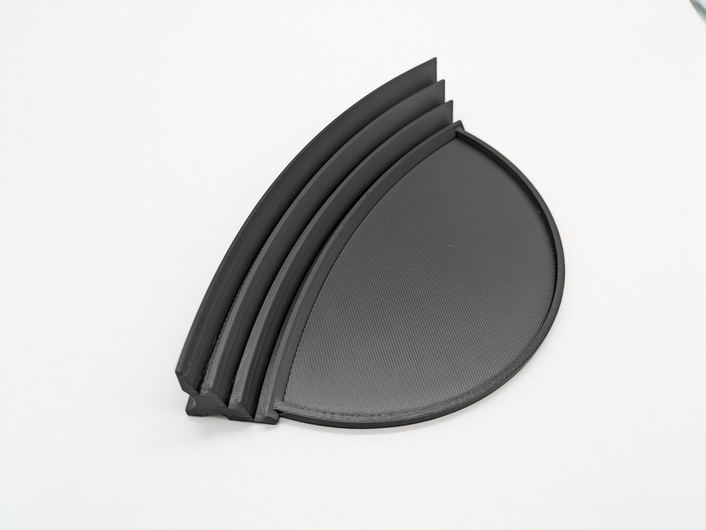 Karten- und Tokenhalter, rund