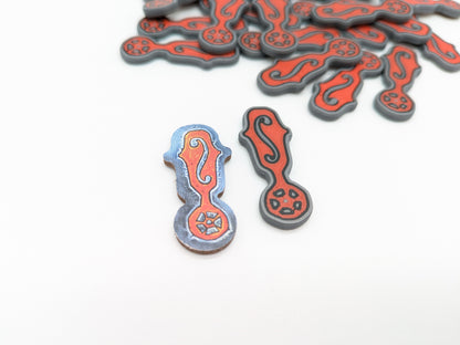 Premium Ressourcen Token und Inspirationsmarker