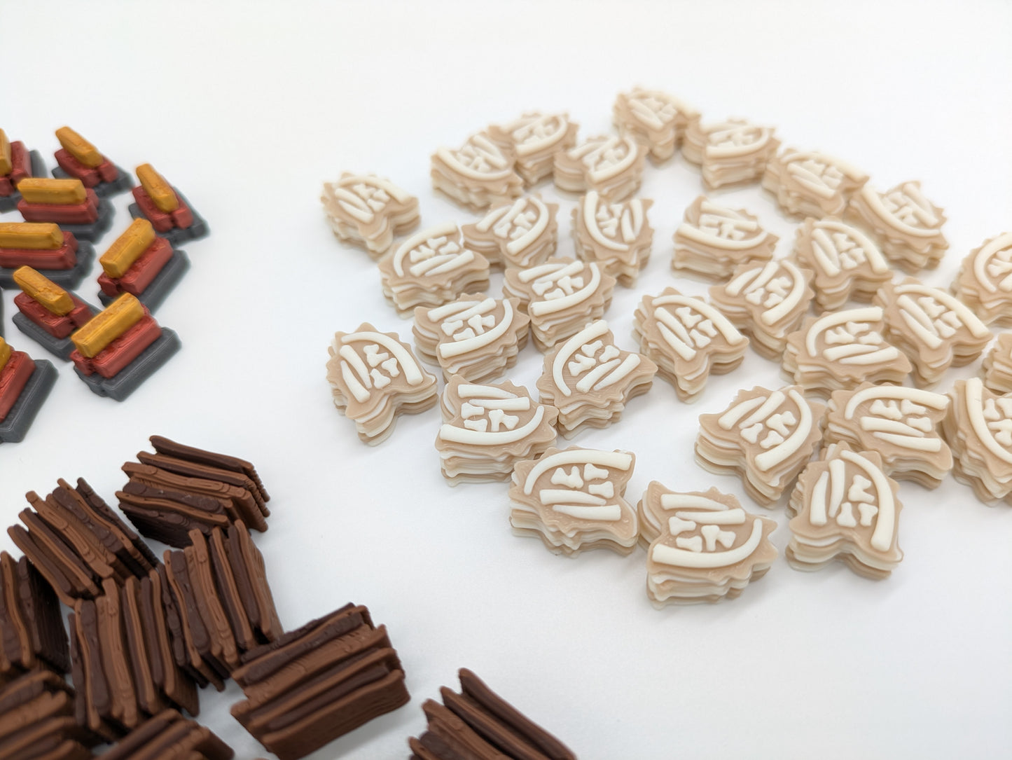 Premium Ressourcen Token und Inspirationsmarker