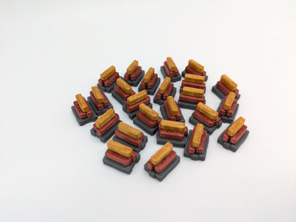 Premium Ressourcen Token und Inspirationsmarker