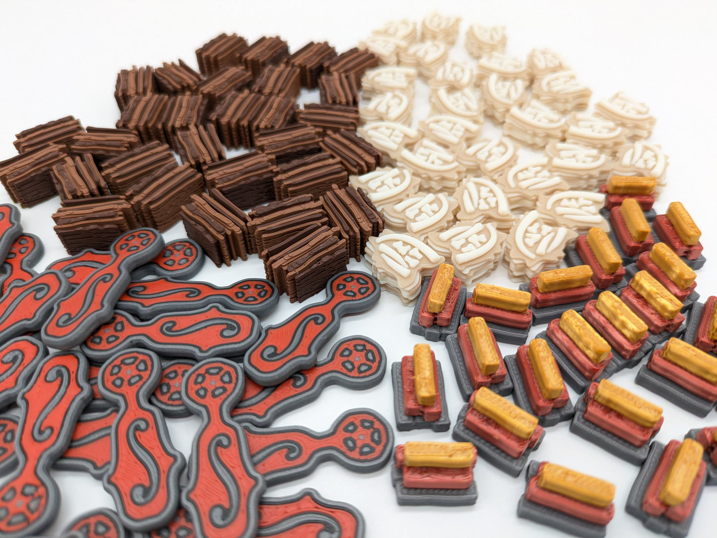 Premium Ressourcen Token und Inspirationsmarker