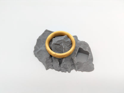 „Der Eine Ring“ - Token auf Stein